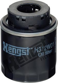 Hengst Filter H312W01 - Ölfilter parts5.com