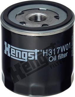 Hengst Filter H317W01 - Масляный фильтр parts5.com