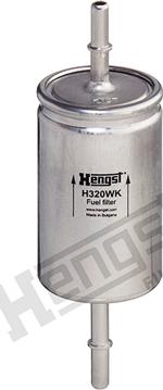 Hengst Filter H320WK - Fuel filter parts5.com