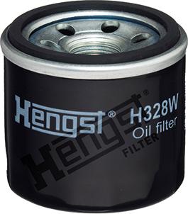 Hengst Filter H328W - Oil Filter parts5.com