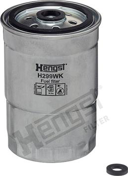 Hengst Filter H299WK - Filtru combustibil parts5.com