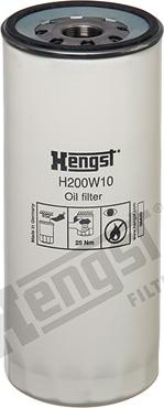 Hengst Filter H200W10 - Filtre à huile parts5.com