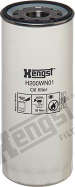 Hengst Filter H200WN01 - Ölfilter parts5.com