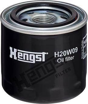 Hengst Filter H20W09 - Filtru ulei parts5.com