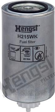 Hengst Filter H215WK - Filtru combustibil parts5.com