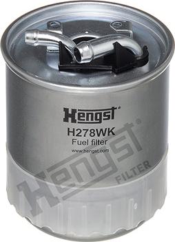 Hengst Filter H278WK - Φίλτρο καυσίμου parts5.com