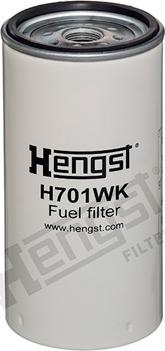 Hengst Filter H701WK - Fuel filter parts5.com