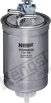 Hengst Filter H70WK05 - Filtru combustibil parts5.com