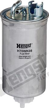 Hengst Filter H70WK08 - Filtru combustibil parts5.com