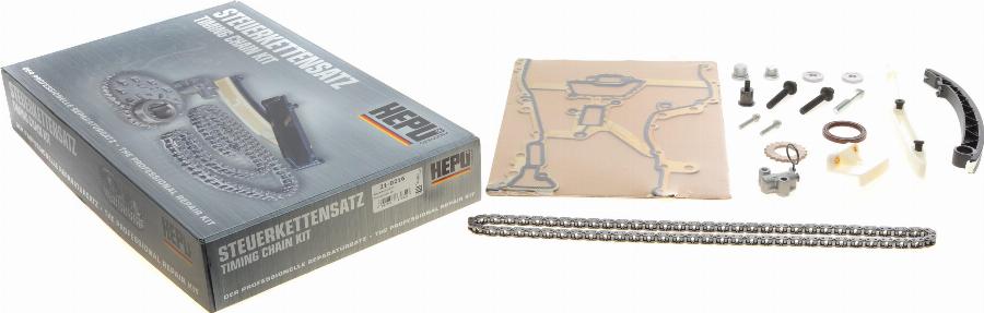 Hepu 21-0216 - Zestaw łańcucha rozrządu parts5.com