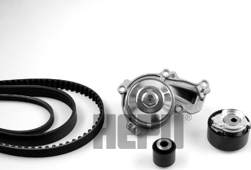 Hepu PK09081 - Water Pump & Timing Belt Set parts5.com