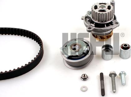 Hepu PK05451 - Vízpumpa + fogasszíj készlet parts5.com