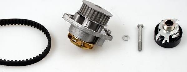 Hepu PK05410 - Pumpa za vodu + komplet zupčastog kaiša parts5.com