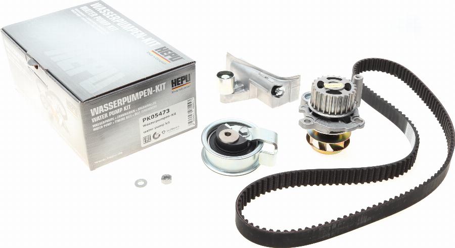 Hepu PK05473 - Pumpa za vodu + komplet zupčastog remena parts5.com