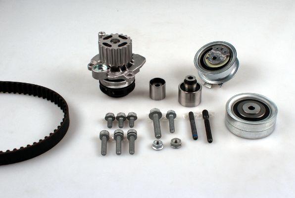 Hepu PK05515 - Vízpumpa + fogasszíj készlet parts5.com