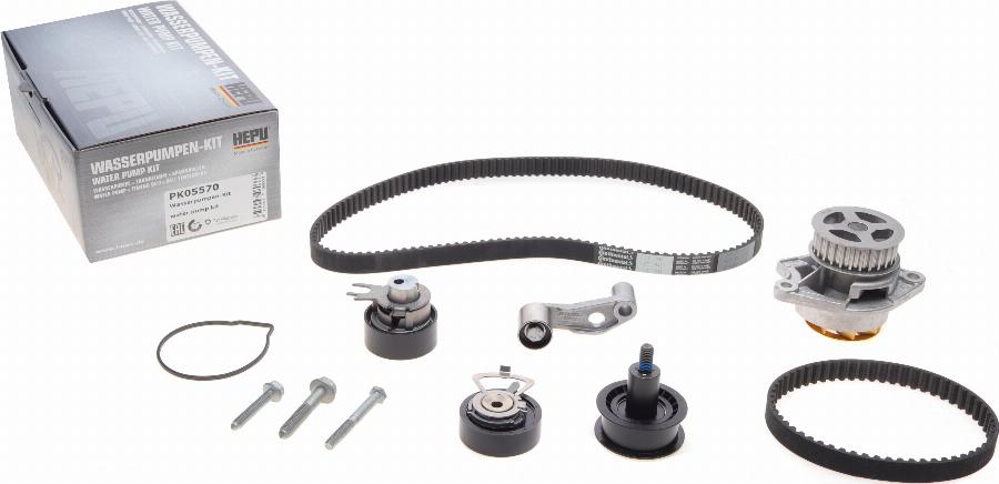 Hepu PK05570 - Water Pump & Timing Belt Set parts5.com