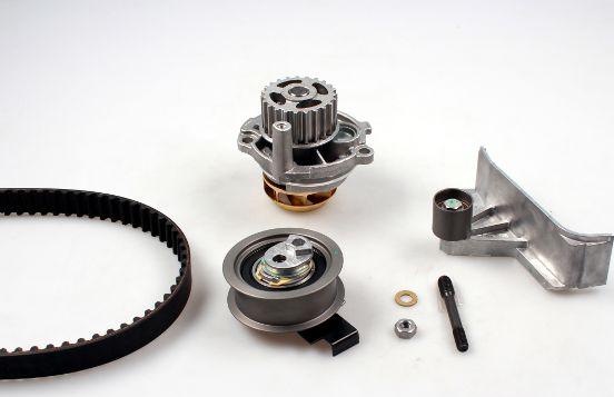 Hepu PK05726 - Vízpumpa + fogasszíj készlet parts5.com