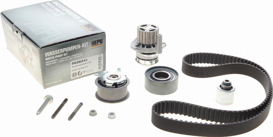 Hepu PK06541 - Set pompa apa + curea dintata parts5.com