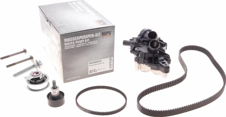 Hepu PK06850 - Su pompası + Triger kayışı seti parts5.com