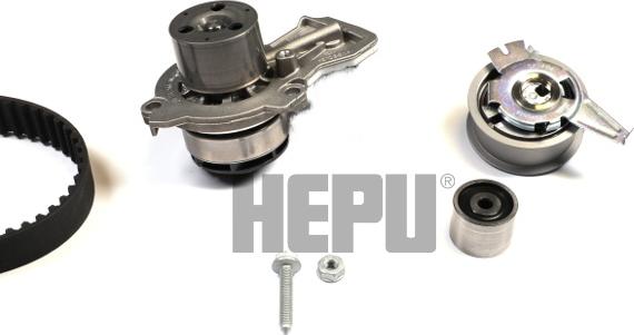 Hepu PK06790M - Pompa wodna + zestaw paska rozrządu parts5.com