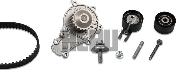 Hepu PK08931 - Set pompa apa + curea dintata parts5.com