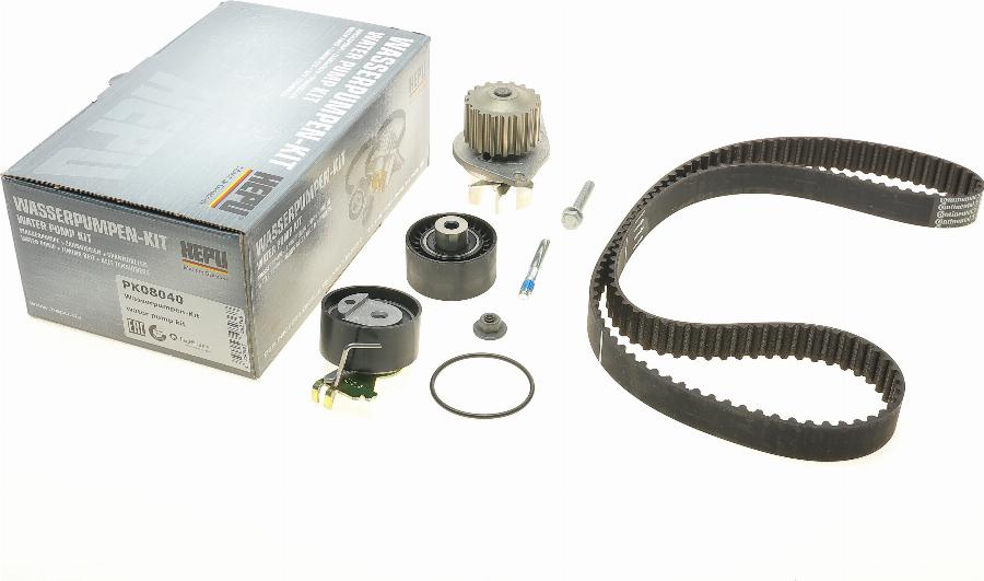 Hepu PK08040 - Water Pump & Timing Belt Set parts5.com