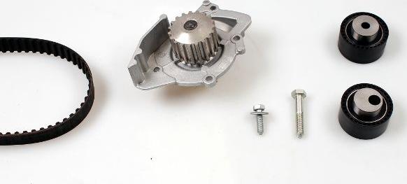 Hepu PK08012 - Set pompa apa + curea dintata parts5.com