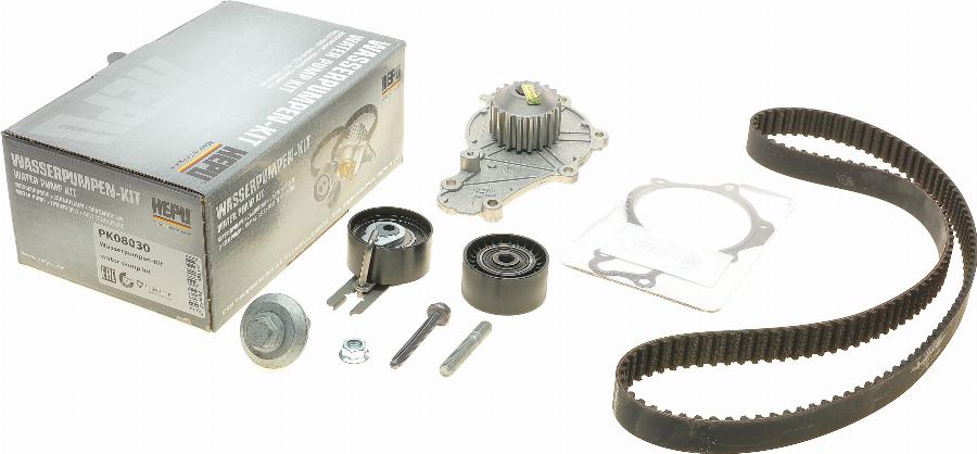 Hepu PK08030 - Water Pump & Timing Belt Set parts5.com