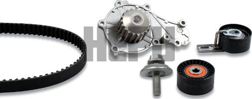 Hepu PK08032 - Set pompa apa + curea dintata parts5.com