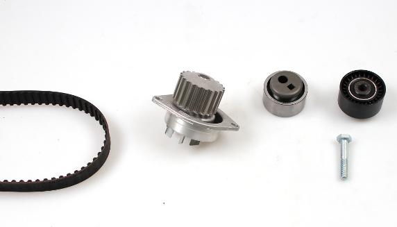 Hepu PK08120 - Водна помпа+ к-кт ангренажен ремък parts5.com