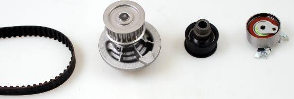 Hepu PK03160 - Set pompa apa + curea dintata parts5.com