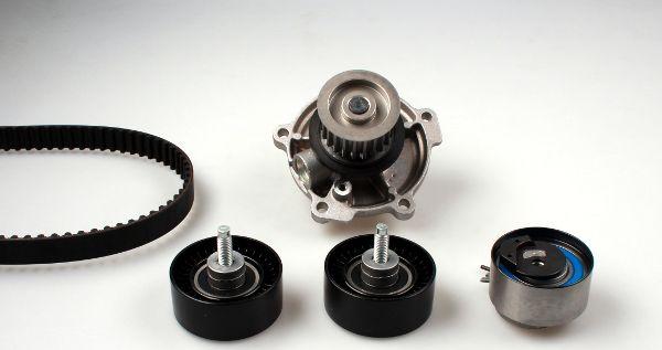 Hepu PK17280 - Set pompa apa + curea dintata parts5.com