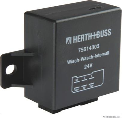 Herth+Buss Elparts 75614303 - Releu, temporizare stergator parbriz parts5.com