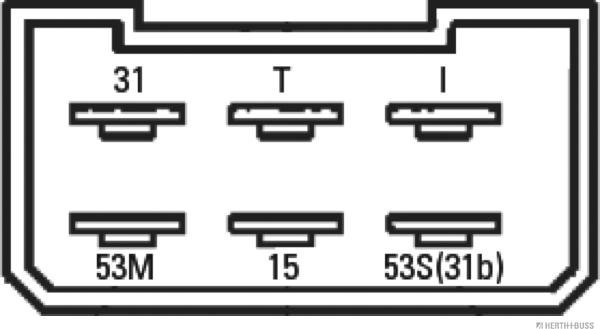 Herth+Buss Elparts 75614303 - Przekaźnik, przerywacz pracy wycieraczek parts5.com