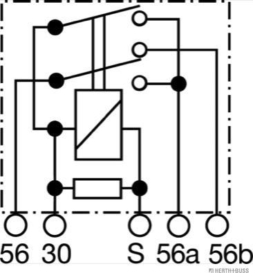 Herth+Buss Elparts 75899210 - Przekaźnik, światła mijania parts5.com