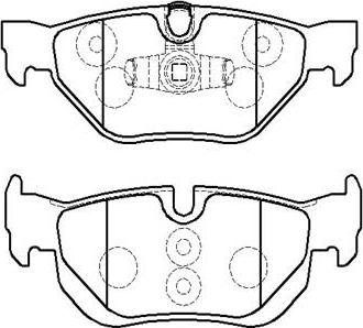 Valeo 302413 - Σετ τακάκια, δισκόφρενα parts5.com