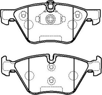 Ferodo FCP1773H - Set placute frana,frana disc parts5.com