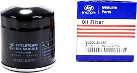 Hyundai 2630035530 - Olejový filter parts5.com