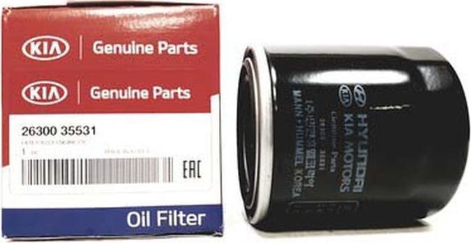 Hyundai 2630035531 - Oil Filter parts5.com