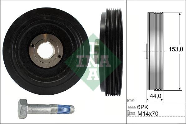 INA 544 0042 20 - Remenica, radilica parts5.com