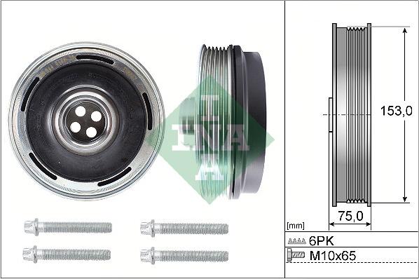 INA 544 0169 20 - Rihmaratas,väntvõll parts5.com