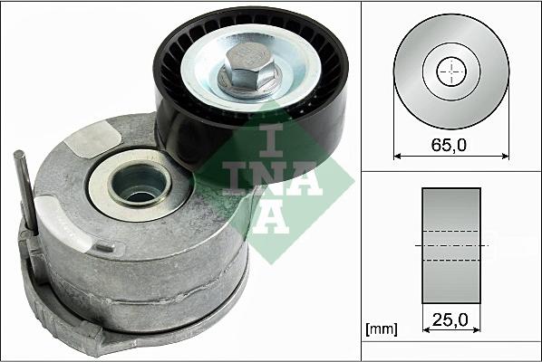 INA 534 0403 10 - Belt Tensioner, v-ribbed belt parts5.com