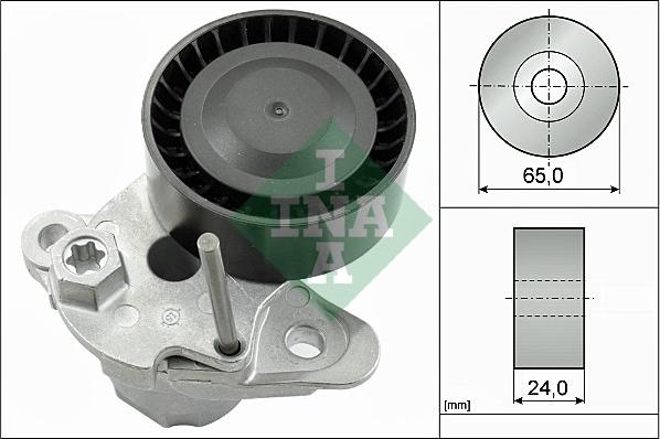 INA 534 0480 10 - Napinák rebrovaného klinového remeňa parts5.com