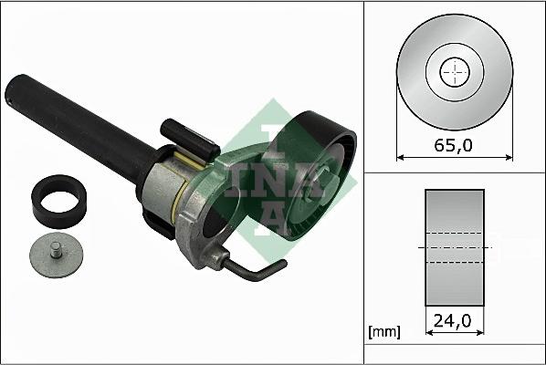 INA 534 0422 10 - Napenjalec jermena, rebrasti jermen parts5.com