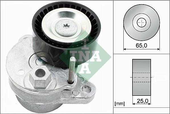 INA 534 0540 10 - Intinzator curea, curea distributie parts5.com