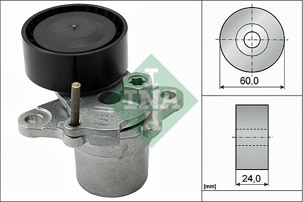 INA 534 0510 10 - Kayış gerdirici, kanallı V kayışı parts5.com