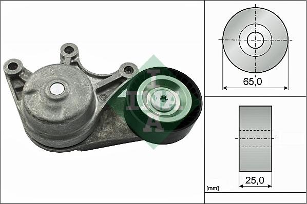 INA 534 0535 10 - Intinzator curea, curea distributie parts5.com