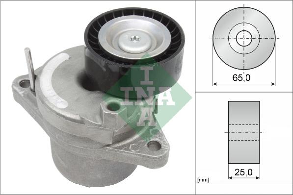 INA 534 0658 10 - Belt Tensioner, v-ribbed belt parts5.com