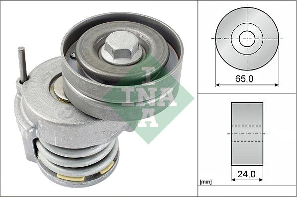 INA 534 0065 10 - Belt Tensioner, v-ribbed belt parts5.com