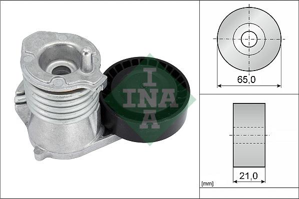 INA 534 0029 10 - Zatezač kaiša, klinasti rebrasti kaiš parts5.com